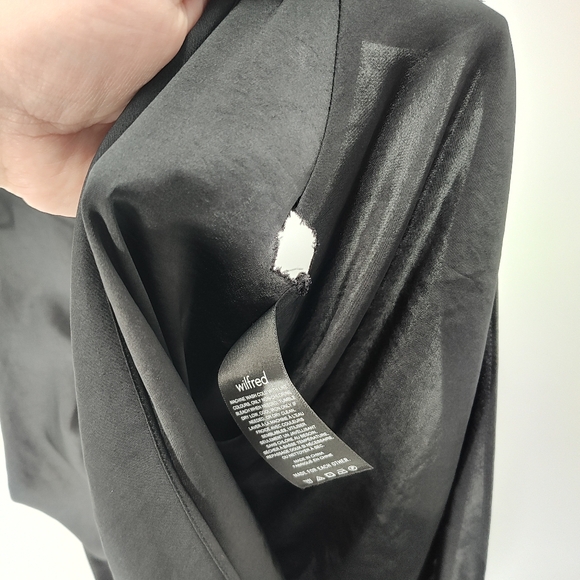 Wilfred Harmonist Satin Cowl Neck Dress - Picture 4 of 6